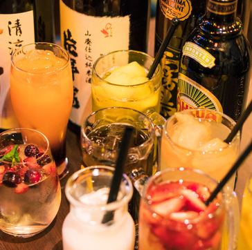 豊富な飲み放題